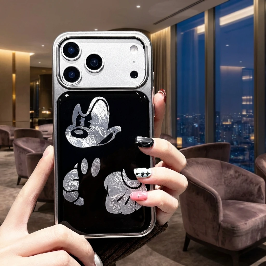 

Cartoon Angry Mickey Mouse iPhone 17 17PM Case Compatible with iPhone 13 14 PRO MAX Phone Cover for iPhone 15 16 PRO Protective