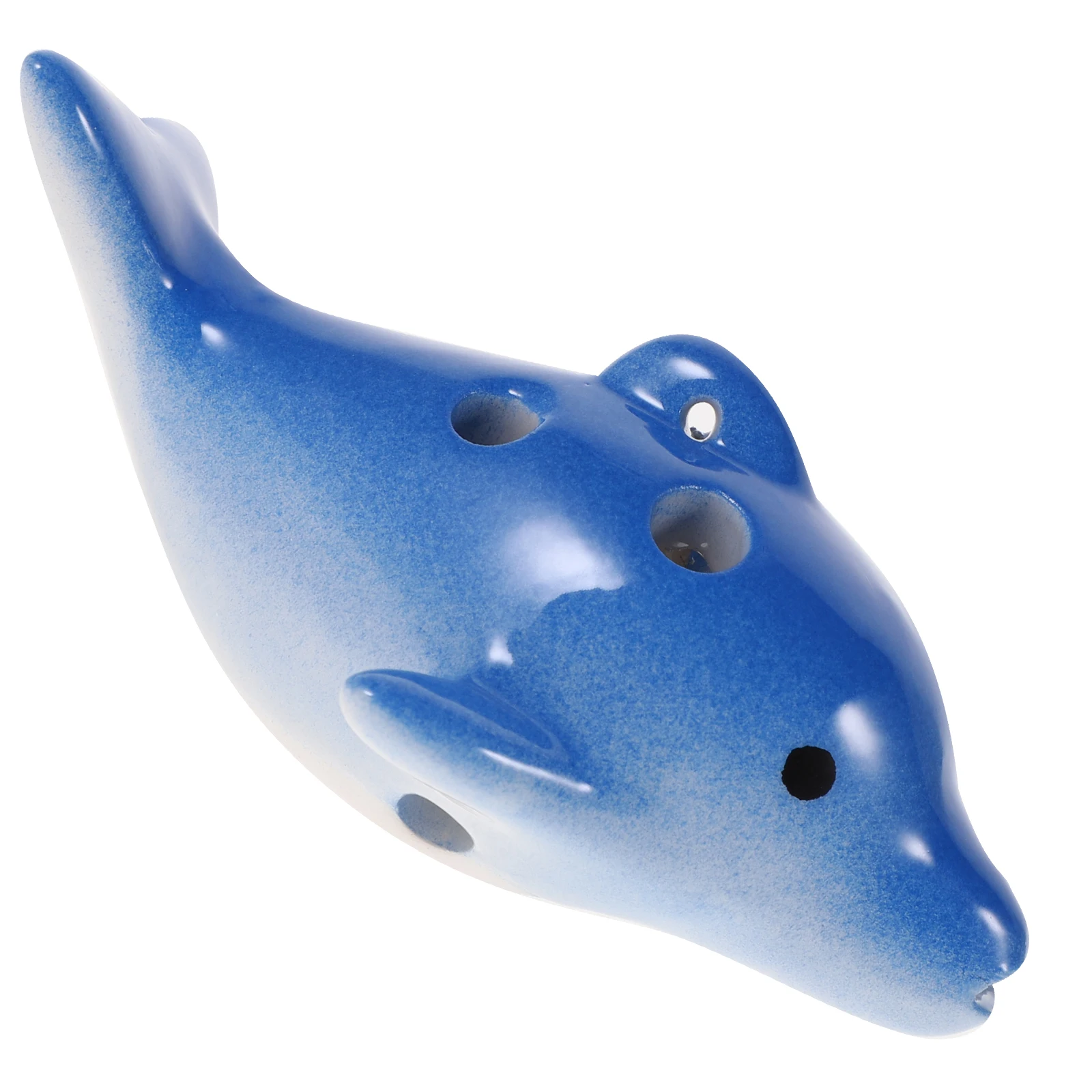 

Dolphin Ocarina Hole Portable Kids Toys Musical Instrument for Ceramics Beginner Child
