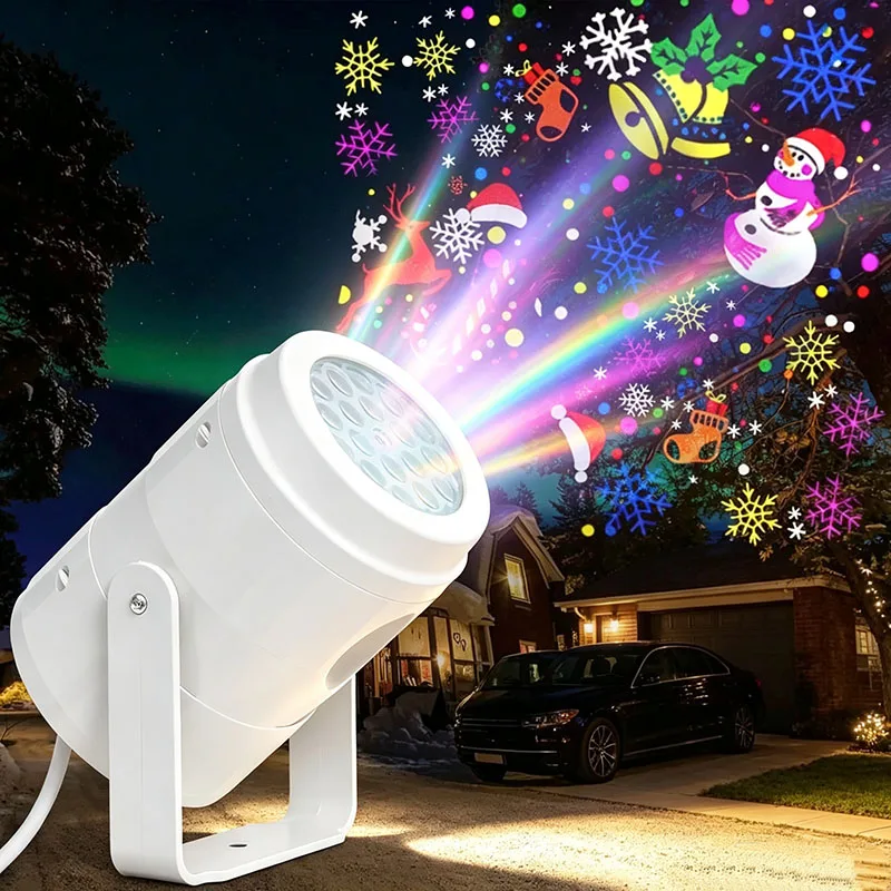 Bedroom Ambience Ocean Projector Light, Kids Sleep Night Lamp, Multi‑Scene Decor Projection Light for Child
