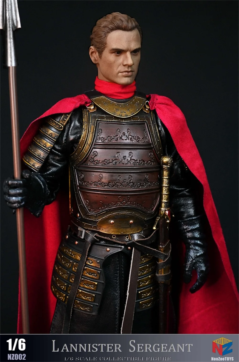 1/6th NOOZOOTOYS NZ002 Vintage Lannister brighter Warrior Action Figure mobile Set completo modello per fan da collezione