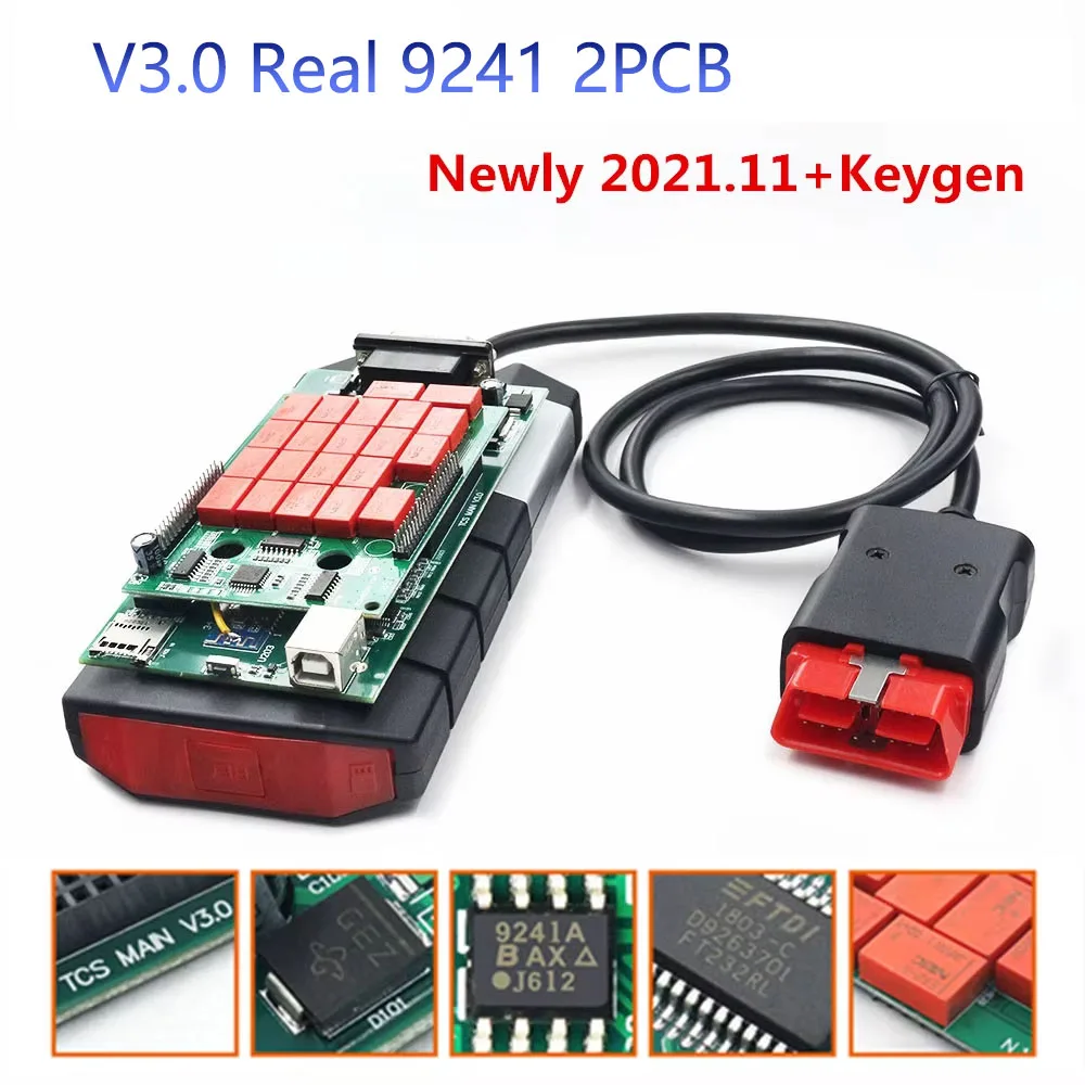 

2021.11/2020.23 Диагностический инструмент OBD2 2017.R3/2016.R0 с ключом для TCS Multidiag Pro DS TCS PRO ACTM для OBD Multi Cars Trucks