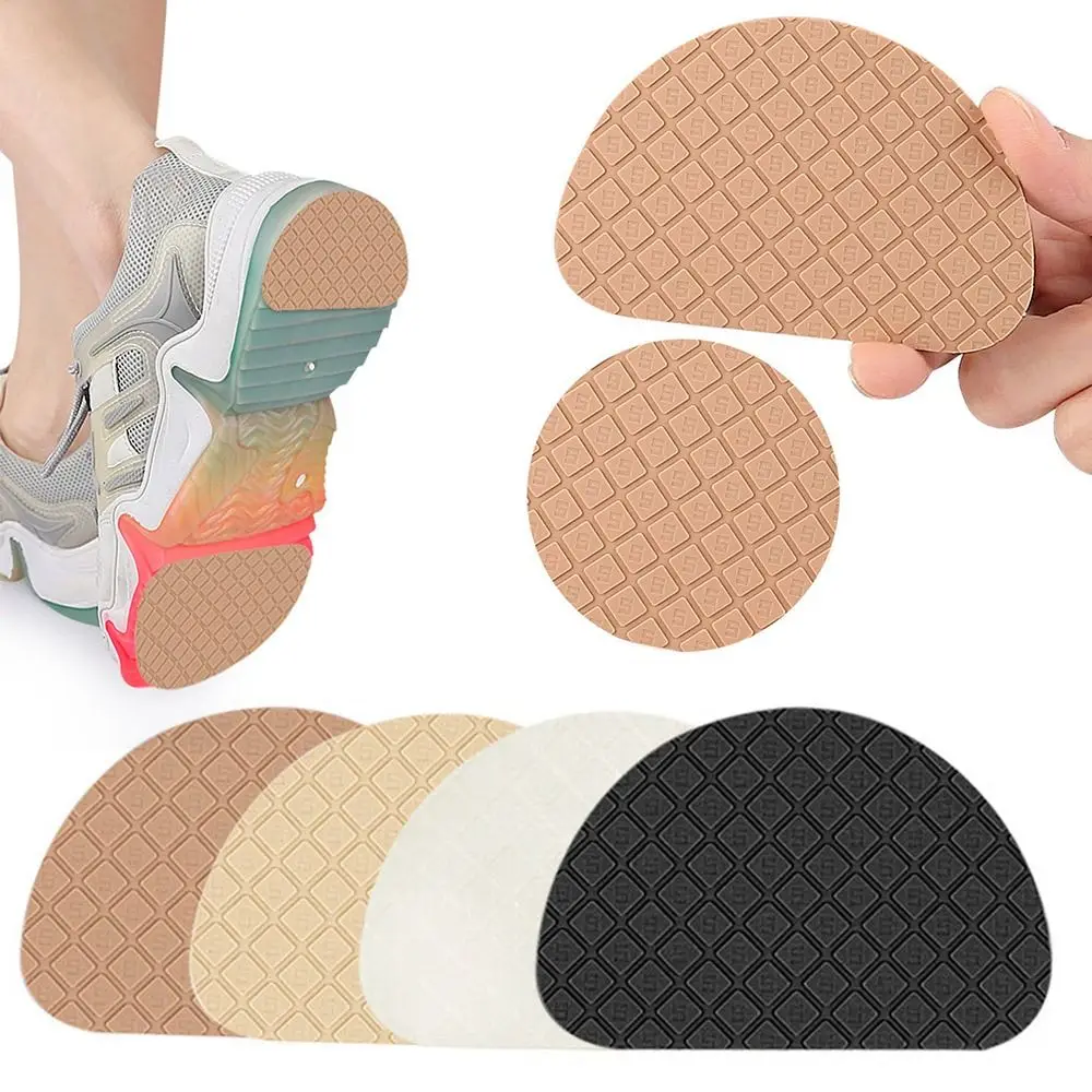 Sole Guard Non-slip Shoe Sole Protector DIY Self-Adhesive Shoes Mat Stickers Replacement Wear-Resistant Silicone Soles Pads