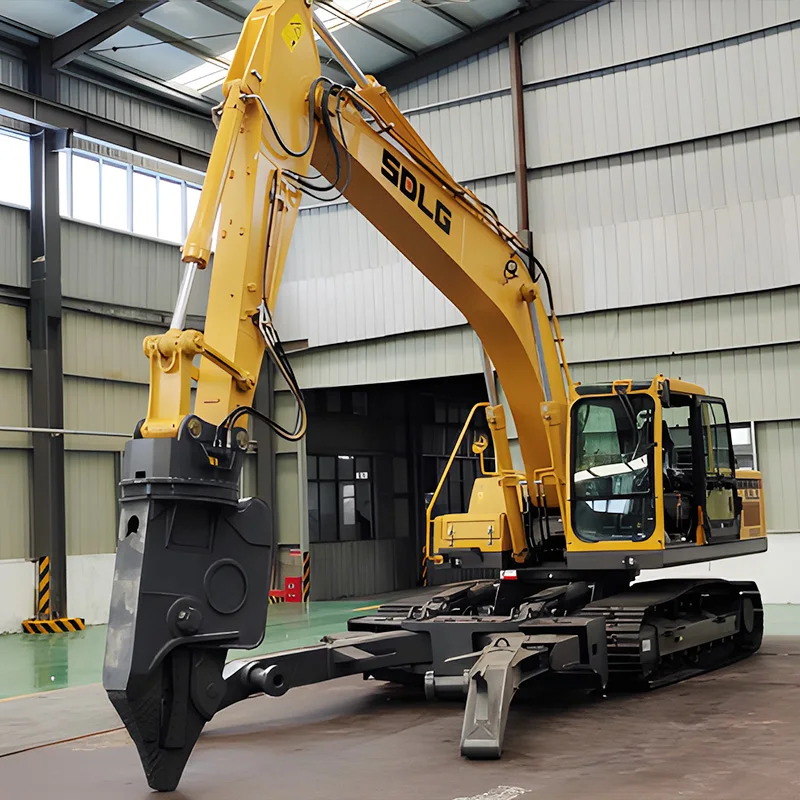 

YUGONG 30-тонный экскаватор, оборудование для сноса, металлический коготь, гидравлические плоскогубцы, демонтаж автомобиля, корабль, дробление лома, резка стали