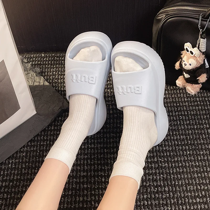 

Factory Slippers Home Women'S Wear Cool Commuting Beach Summer Thick-Soled Eva Soft-Soled Indoor Non-Slip