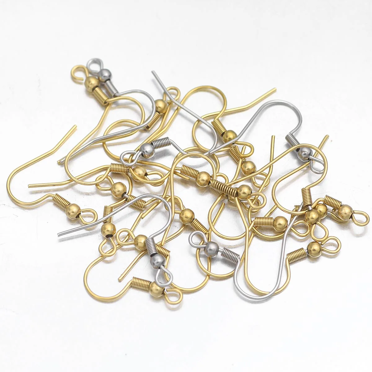 

5-10pcs Stainless Steel Earwire Earrings Hooks Base for Earrings Ear Jewelry Making DIY Findings Accessories Wholesale Supplies