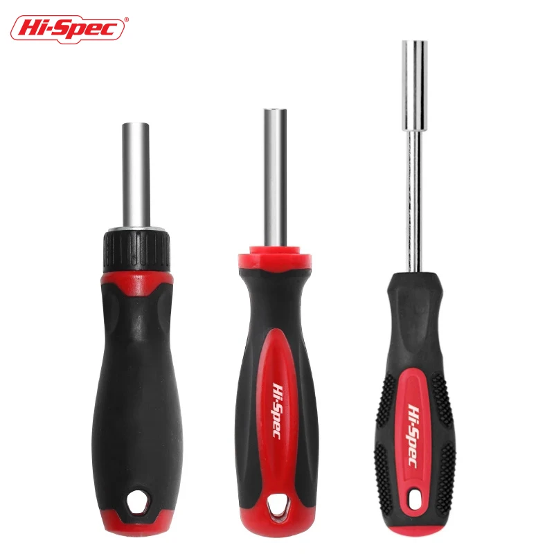 1/4(6.35mm) Strong Magnetic Screwdriver Handle Quick Release Screw Driver Holder Chrome-vanadium Steel Screwdriver Matching Bits