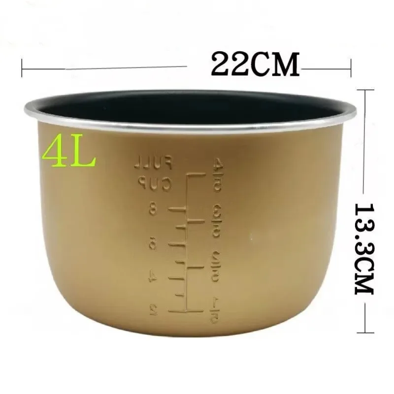 ملحقات وعاء داخلي عالمي 4L/5L/6L طنجرة ضغط خطوة المتابعة وعاء داخلي غير لاصق قلب داخلي عالمي #6