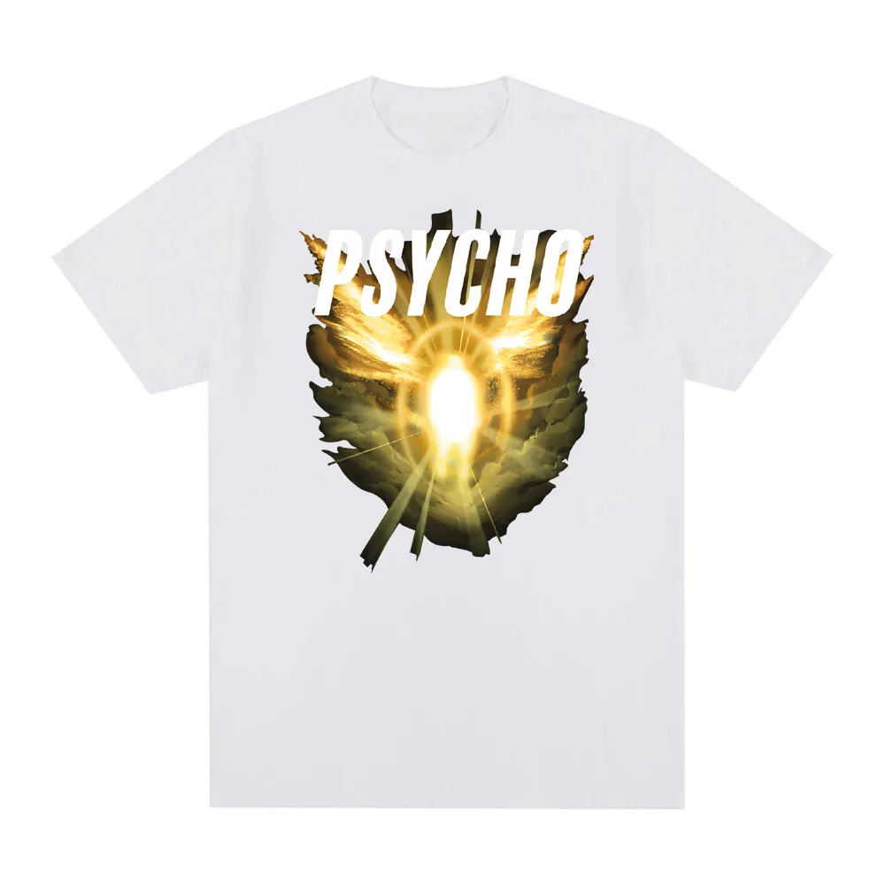 تي شيرت Sacred Psycho Dave نفس الموقع الرسمي 100% قطن 2025 تي شيرت جديد عالي الجودة صيفي 100% قطن برقبة مستديرة تي شيرت