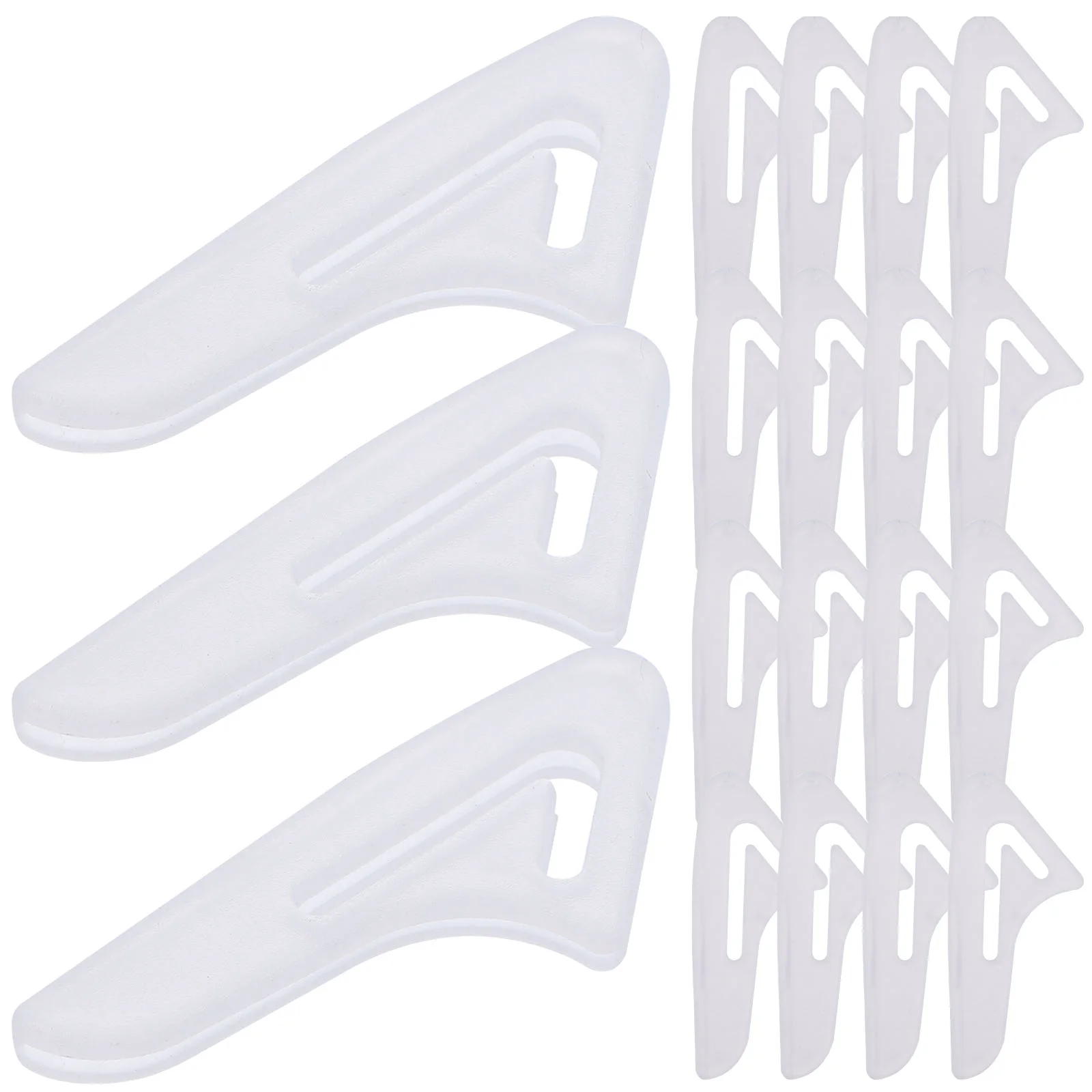 25 Stuks Mes Tip Set Koks Mes Veiligheidshoezen Plastic Anti-Kras Messen Mouwen