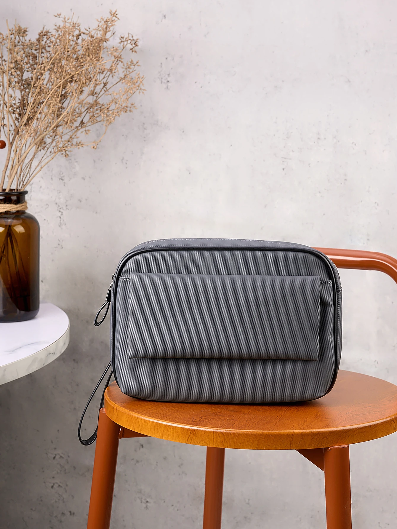 

Minimalist Vintage Handbag Fashion Business Casual Portable Large Capacity Multifunctional Wristlet Bag Clutch Bag Phone Bag