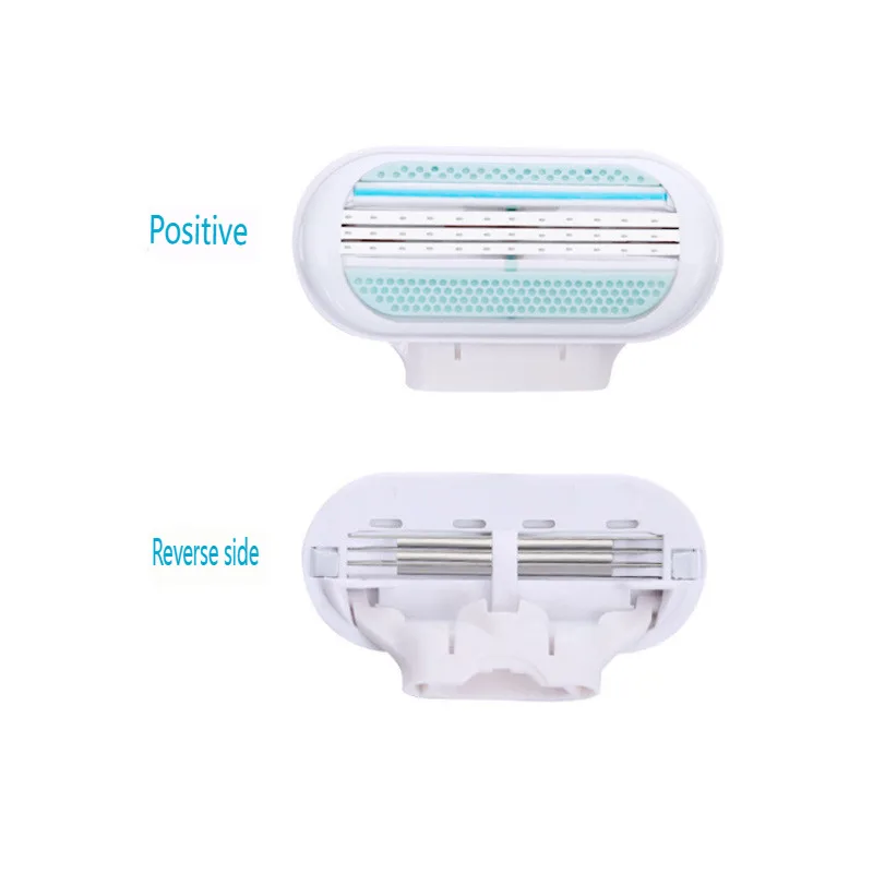 YS00063- سكين حلاقة يدوي للنساء تحت الإبط مكشطة شعر ساق خاصة متعددة الوظائف 3 طبقات #2