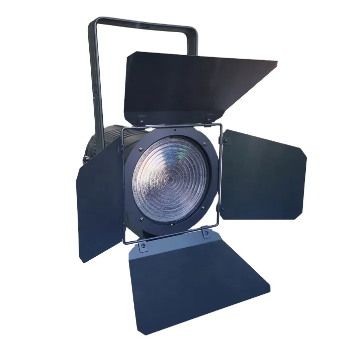 

High Brightness COB LED 200W FRESNEL LED Studio Theater Light 3200k Warm White Face Lighting for Stage