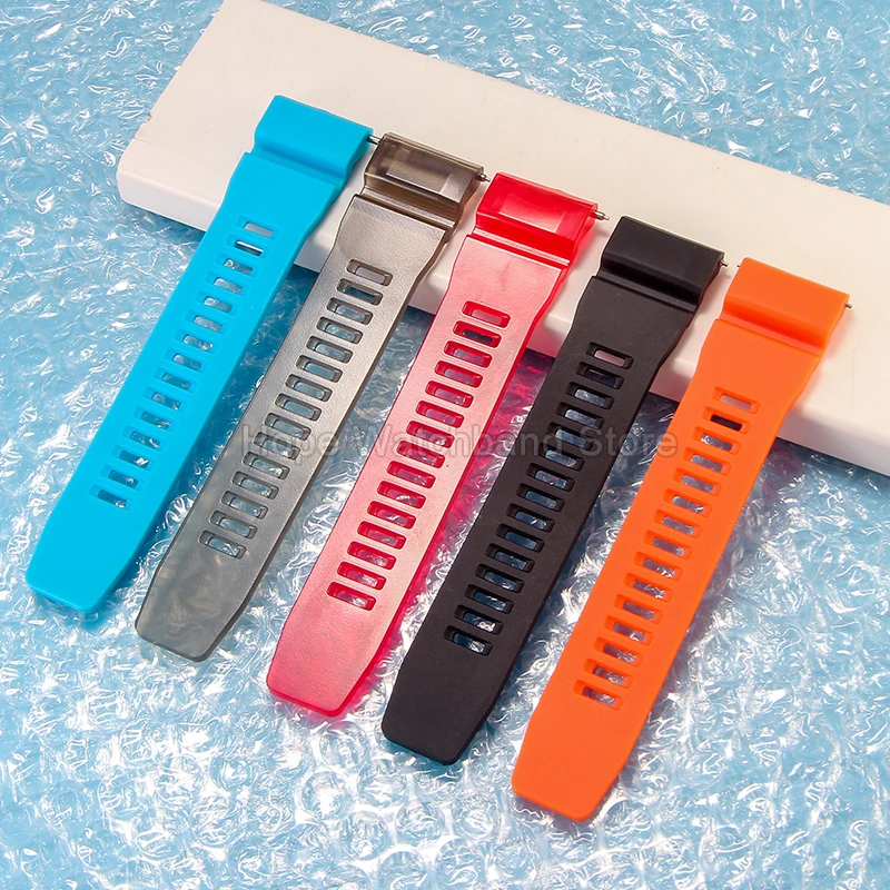 Гибкий, устойчивый к усталости, устойчивый к истиранию, не оставляющий следов смолы, ремешок для часов Casio GA-2200, 24 мм, прямой интерфейс, пластиковый корпус, пряжка