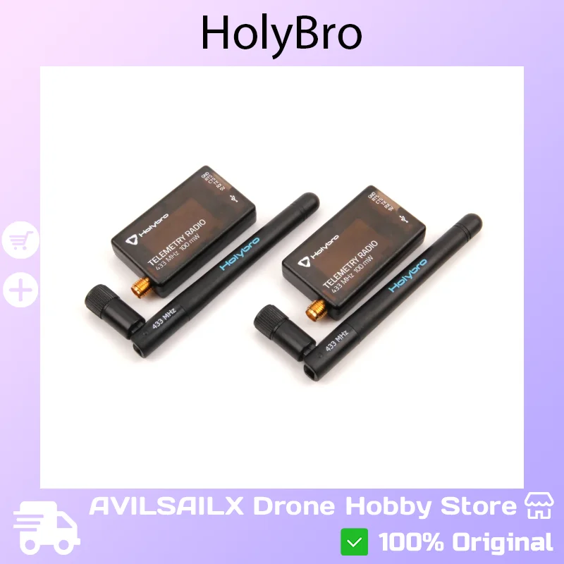 

HolyBro SiK Radio V3 Dual-Band FPV Telemetry Module