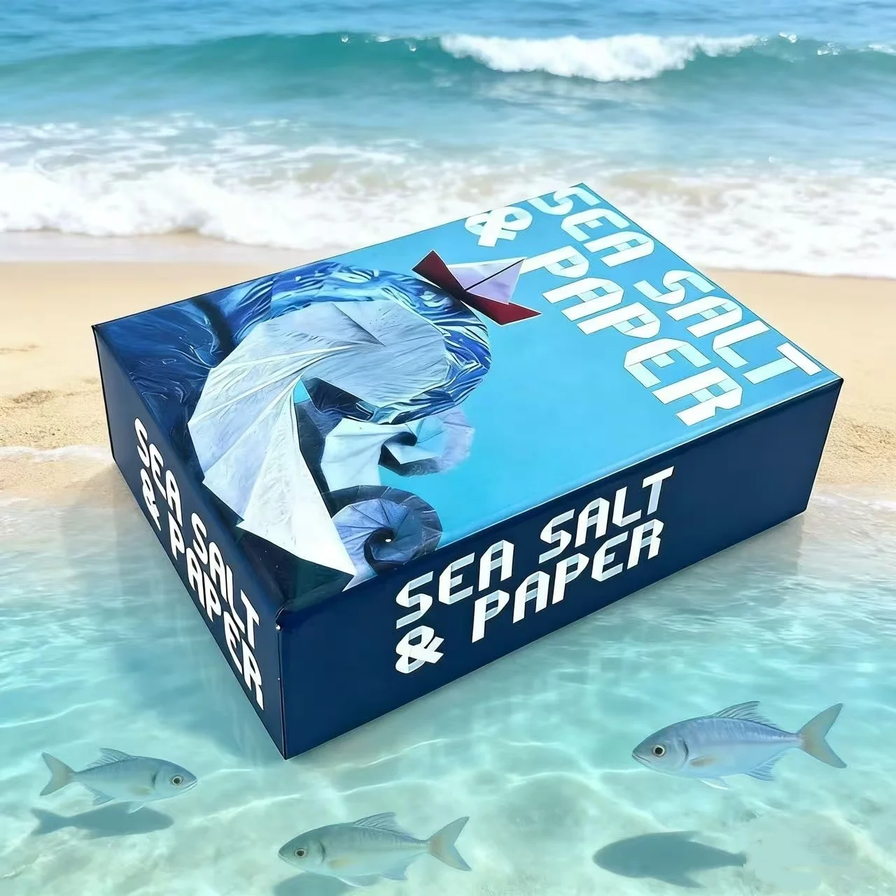 

Настольная игра на английском языке Sea Salt and Paper | Карточная игра | Для детей от 8 лет | 2-4 игрока | Время игры 15-30 минут