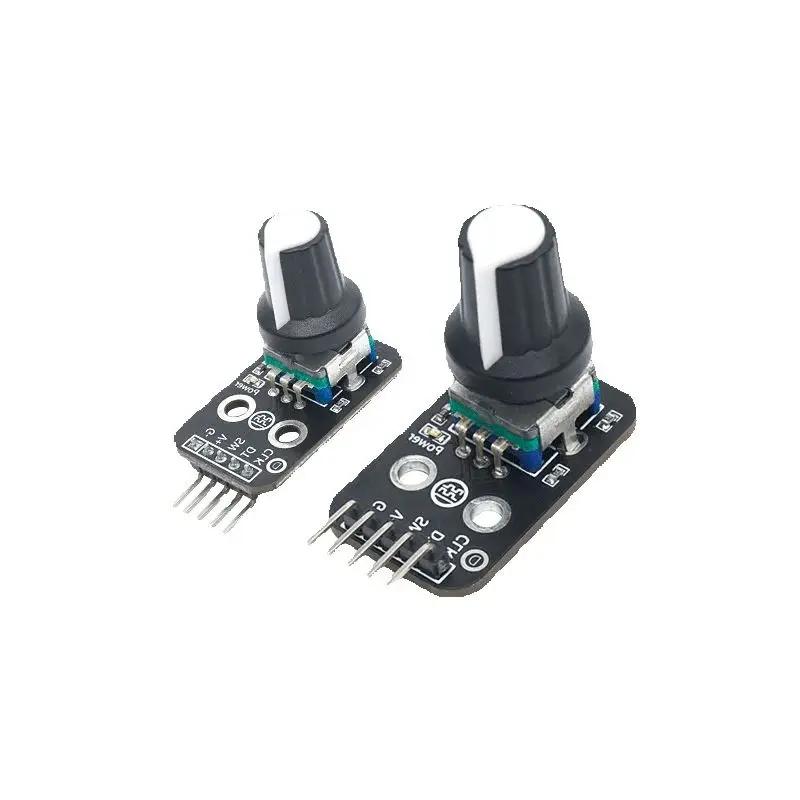 360 ° rotary -encoder module digital pulse output with buttons for Arduino kit development board