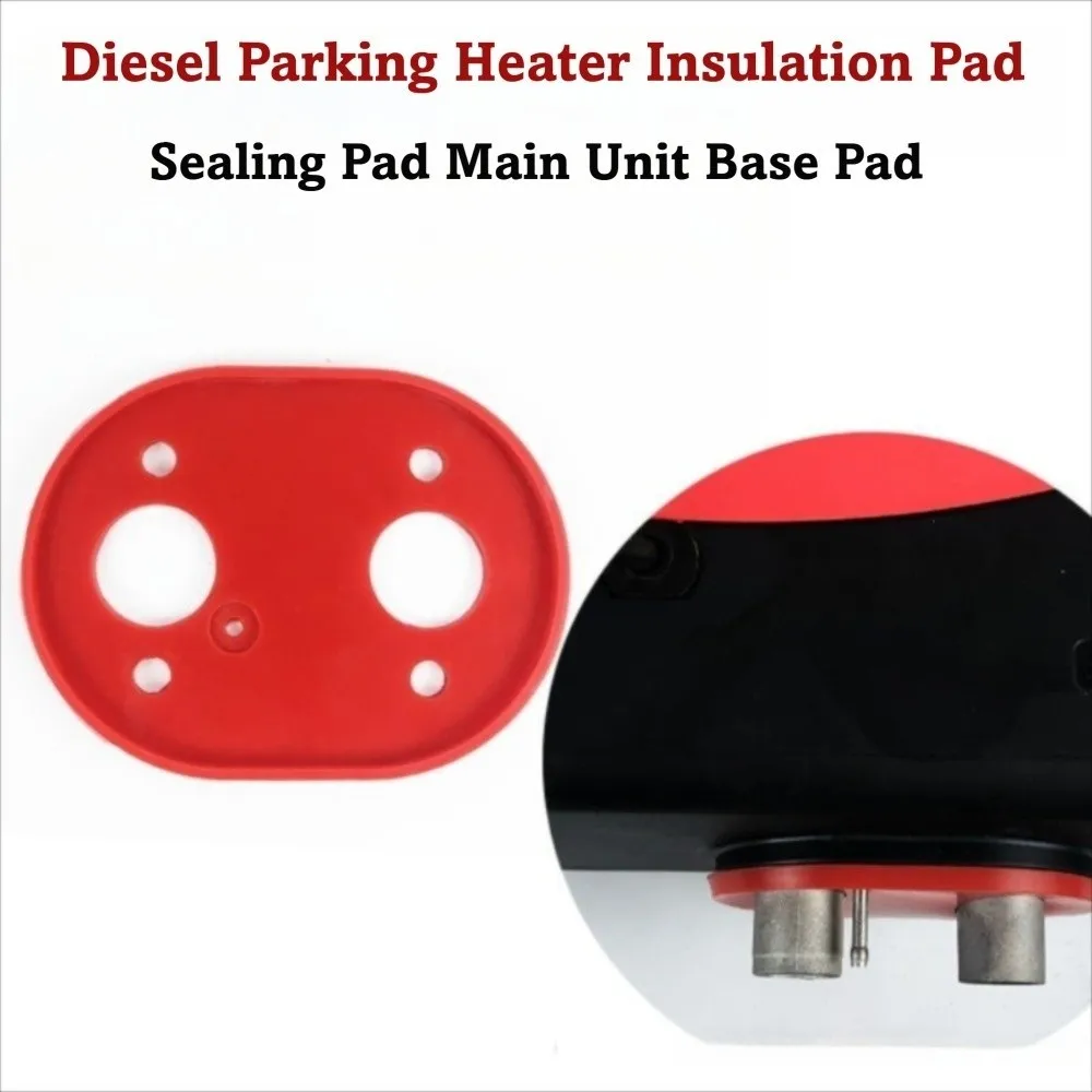 Red Color Diesel Heater Sealing Gasket 1pc Count Car Interior Design Rubber Sealing Gasket Durable Material