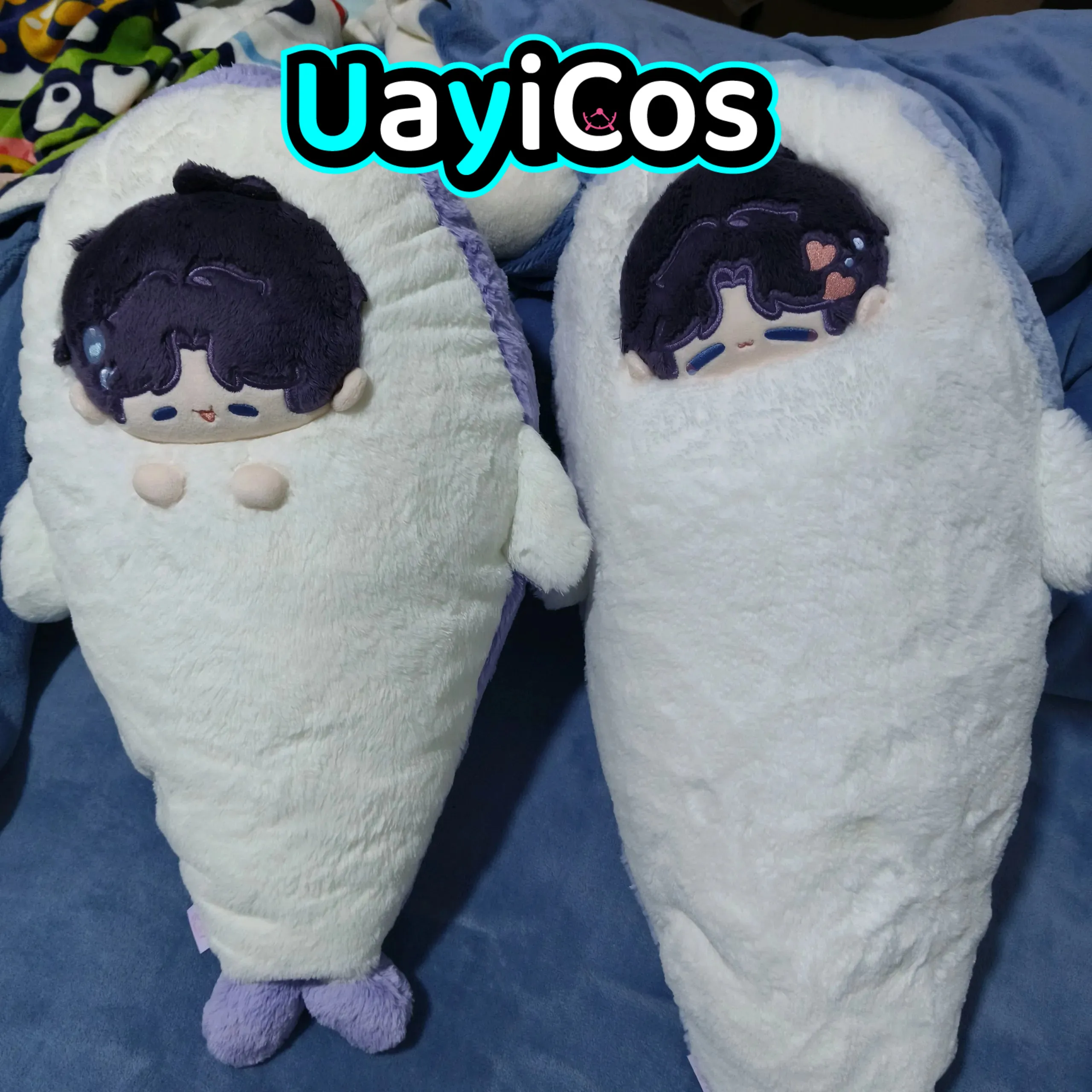 

In Stock 60cm Game Love and Deepspace Rafayel Dolphin Plush Doll Clothes Pillow Anime Figure Game Ornaments CartoonToy Kids Gif