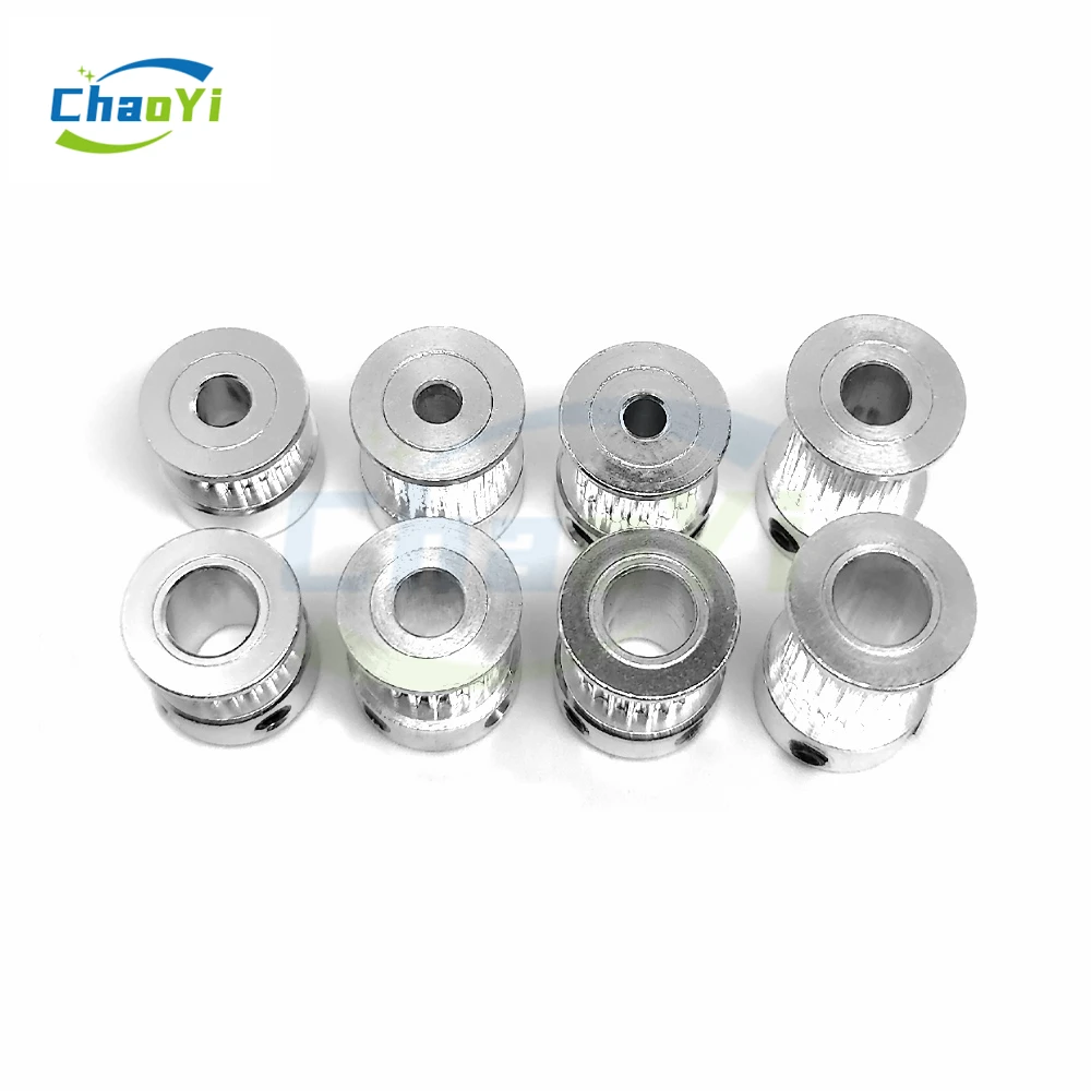 Parti della stampante 3D 2GT 20 denti puleggia dentata foro 3/3.17/4/5/6/6.35/8mm ruota sincrona misura GT2 larghezza cinghia 6/9/10/15mm 20T ingranaggi