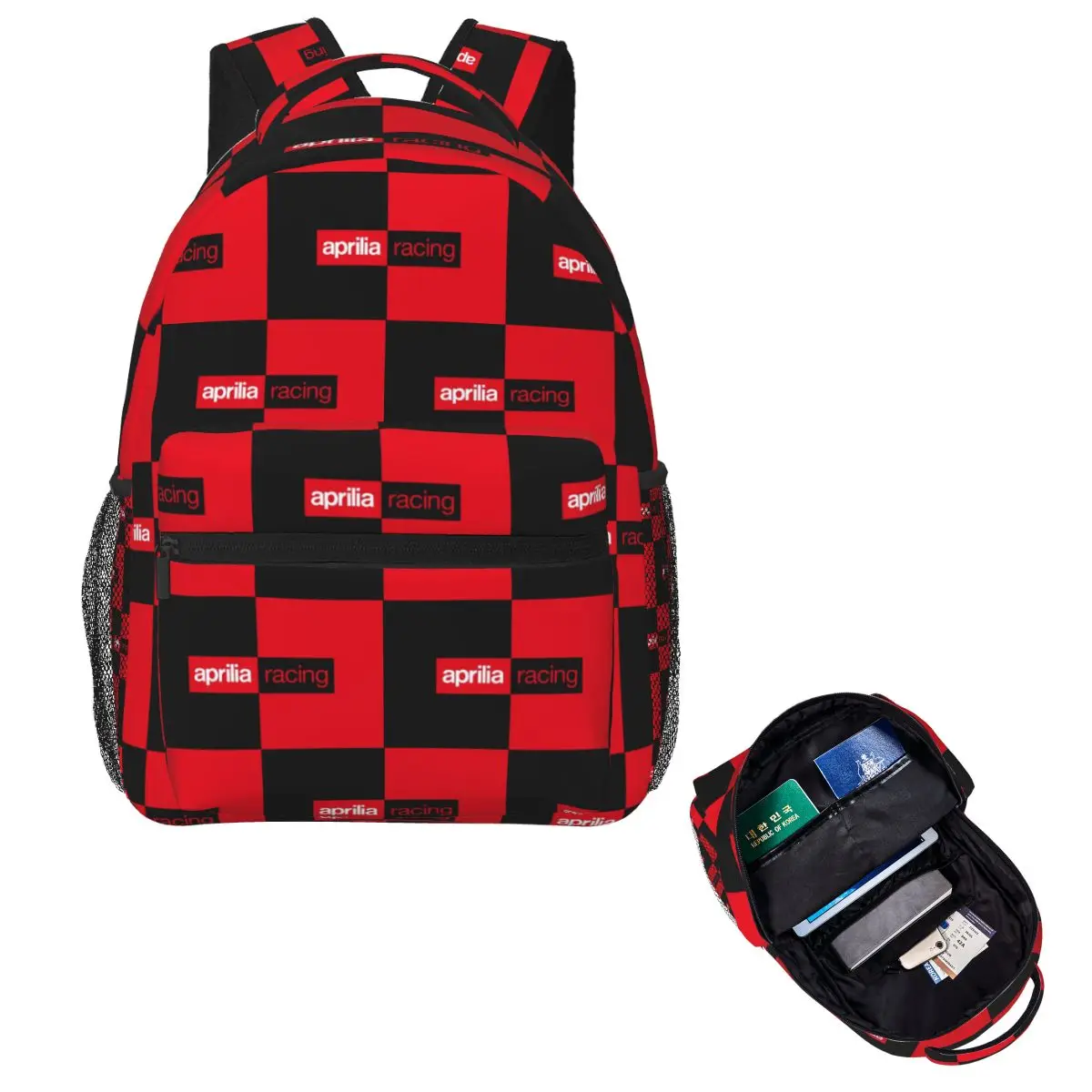 

Рюкзак Aprilia Racing Channel, Лидер продаж, рюкзак большой емкости, детская сумка для книг, школьная сумка, сумки на плечо для мужчин и женщин