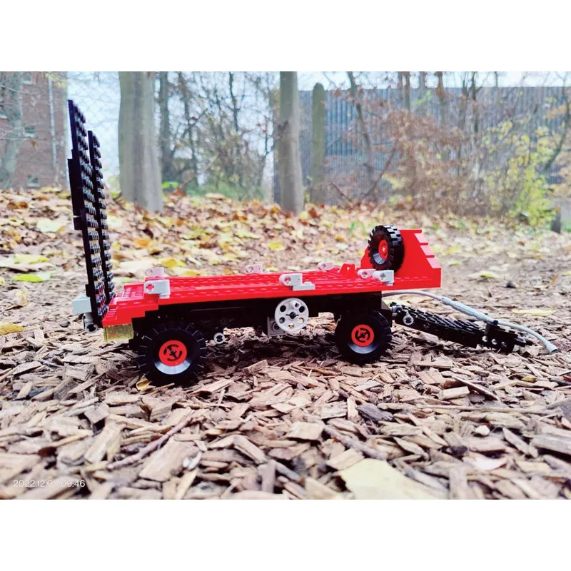 

MOC-131587 City Classic Farm Trailer Building Block Model, 344 Parts, Creative Birthday Gift Toy for Boys and Children