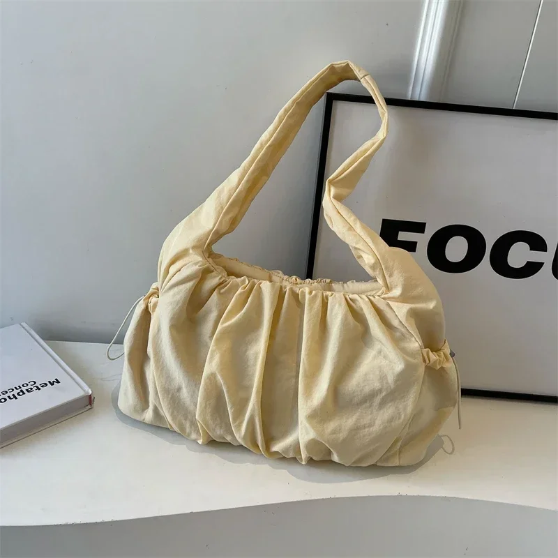 

Solid Casual Sewing Thread Shoulder Bags Soft Interior Compartment 2024high Quality Bags for Women Zipper Pu Women's Handbags