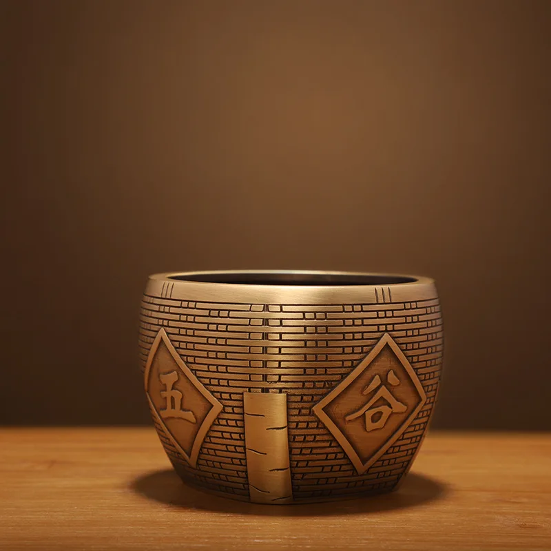 

good harvests Ashtray brass decoration handicraft home office