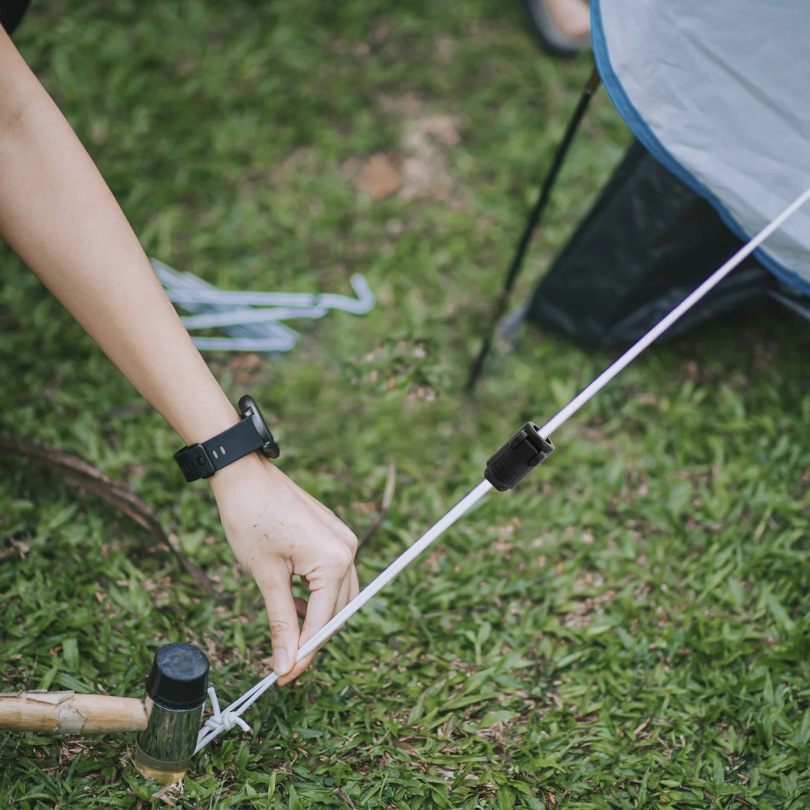 

4Pcs Outdoor Tent Connectors Reliable Plastic Accessories for Quick Secure Setup and Harsh Weather Stability Tent