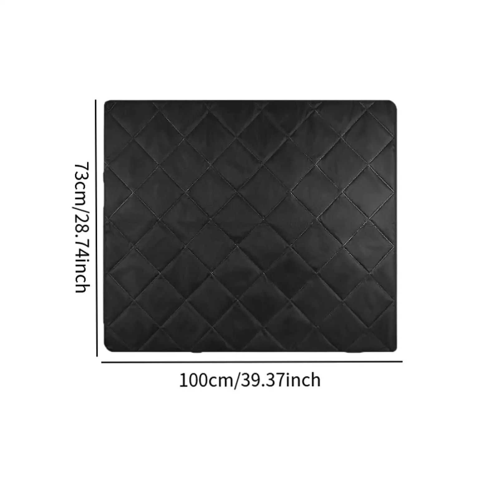 

Magnet Fireplace Draft Cover Childproof Fire Place Cover, Fireplace Blocker Blanket for Outdoor
