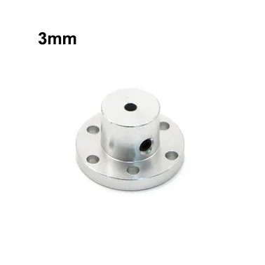 1pc/lot Flange Joint Coupling 3mm 4mm 5mm 6mm 8mm for 60 75 mm Mecanum Omni Omnidirectional Wheel