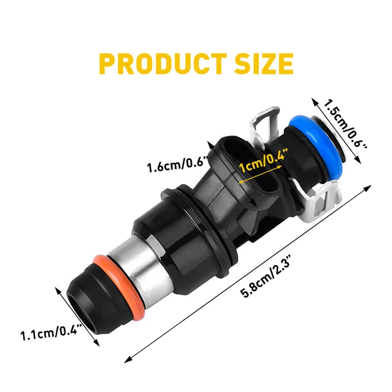QB-Kraftstoffeinspritzdüsen Auto-Kraftstoffeinspritzer für 99–07 Chevy Silverado GMC SIERRA YUKON 4,8 5,3 6,0 25317628 25323974