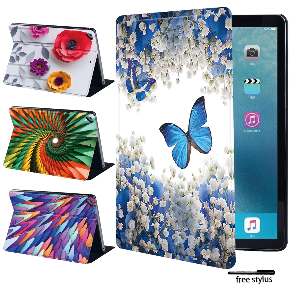 

Чехол-книжка для планшета Apple IPad 2/3/4/iPad 5th/6th/ IPad Mini 6 Gen, флип-чехол с 3D Рисунком бабочки