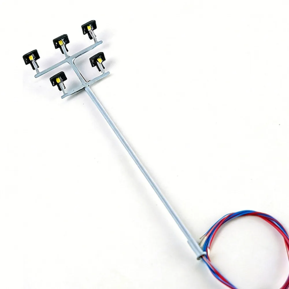 3V 12V Miniature Simulation Street Tower Lights White Light/warm Light 125.54mm Building Model Layout Lamppost