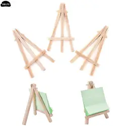 Wooden Mini Artist Easel Wood Wedding Table Card Stand Display Holder For Party Decoration 12.5*7cm