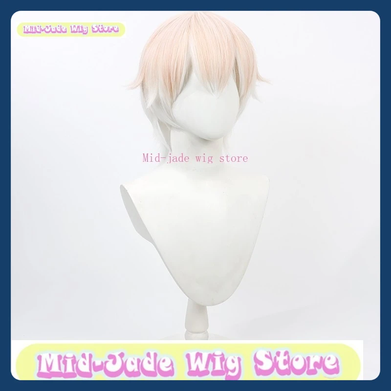ミッドジェイドウィッグストア罰グレーレイヴンリーハイパーリアルコスプレウィッグアニメゲームロールプレイング人工毛衣装小道具