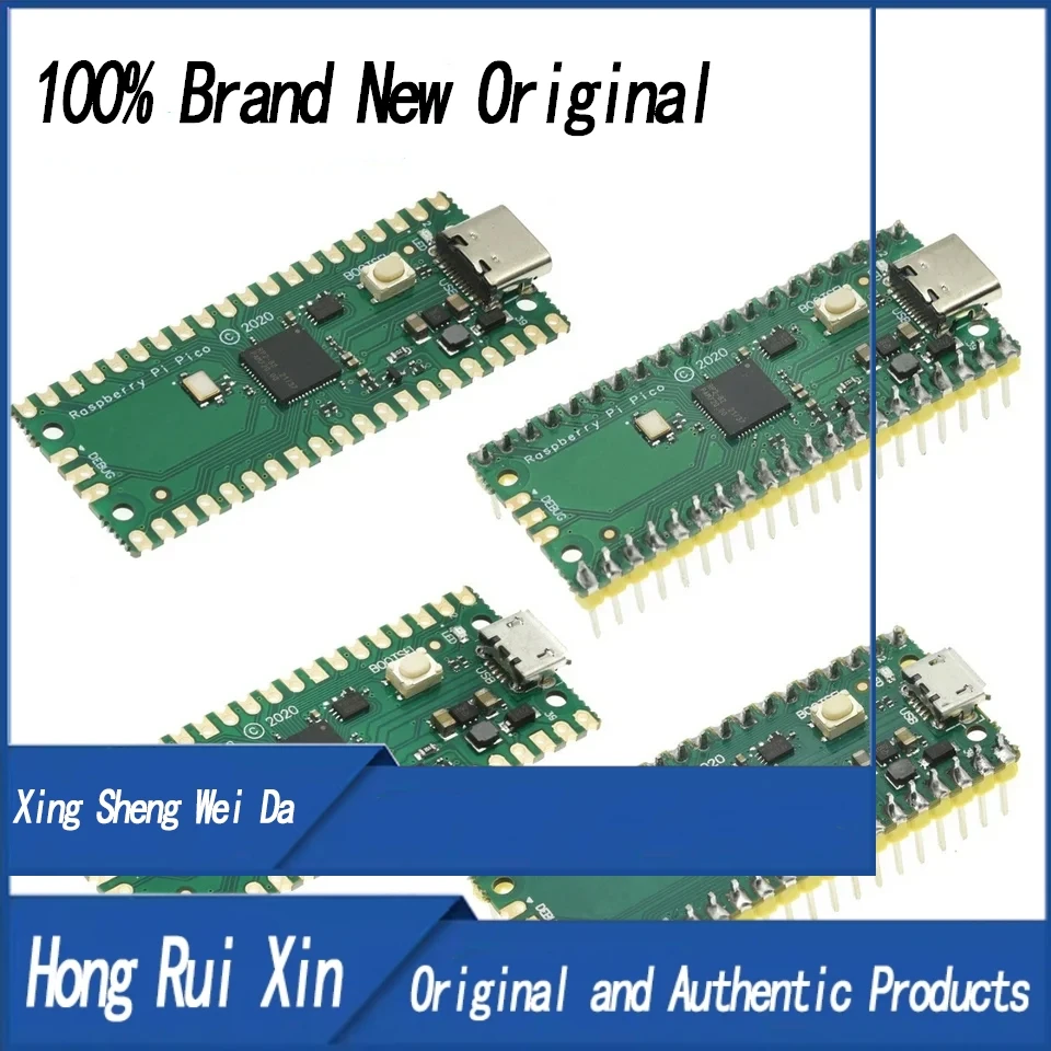 New Pico Dual-core Rp2040 Supports Mciro/type-c Python Microcontroller Development Board For Raspberry Pi? In STOCK
