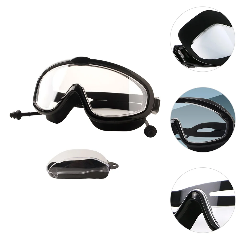 

1 Set Anti-fog Goggles Children Swimming Glasses Children Goggles with Earplug swim goggles children swimwear