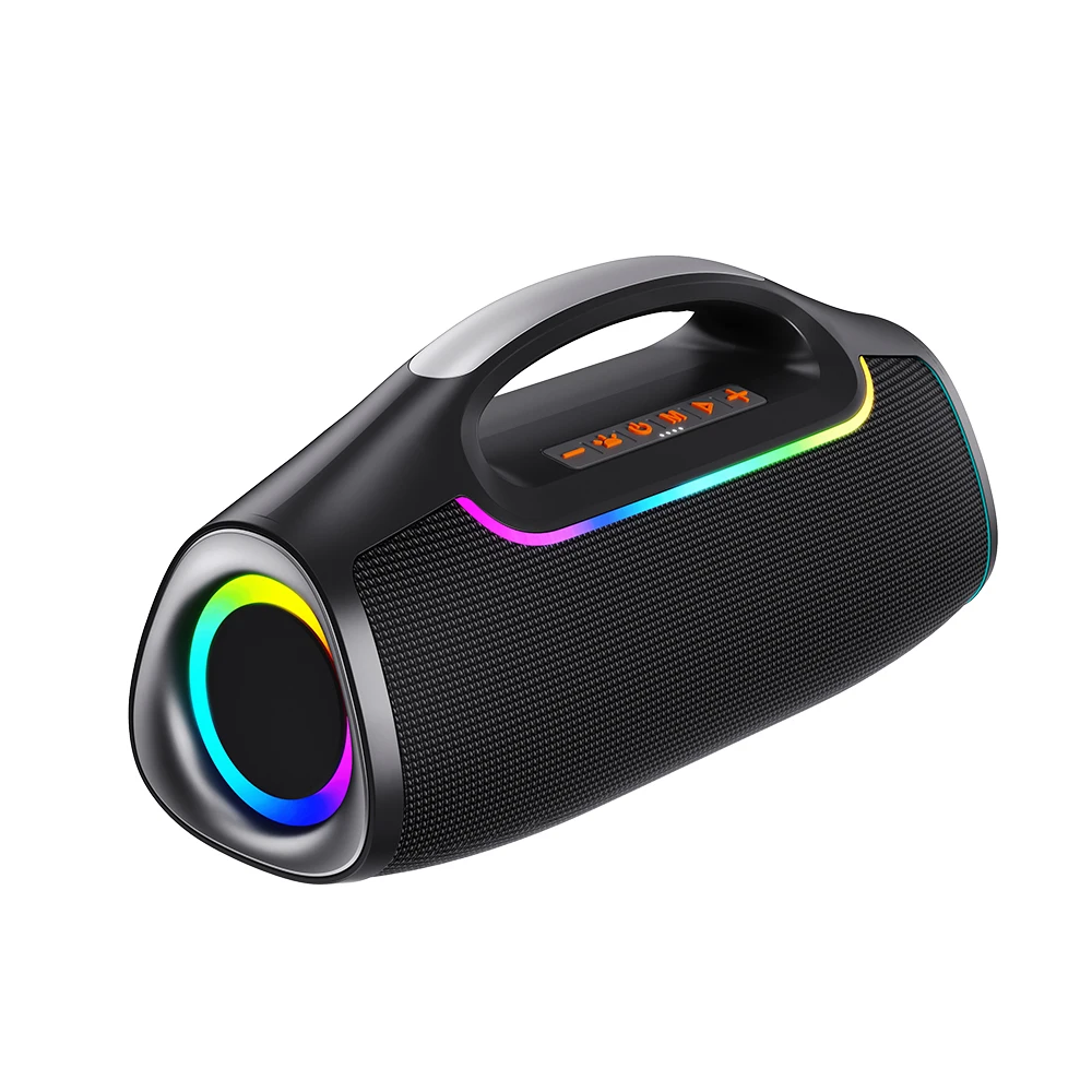 X9M 30W BT5.3 Outdoor Wireless Speaker, Enhanced Deep Bass Handhold Stereo Sound System for Trip, Dance Party & Backyard Use
