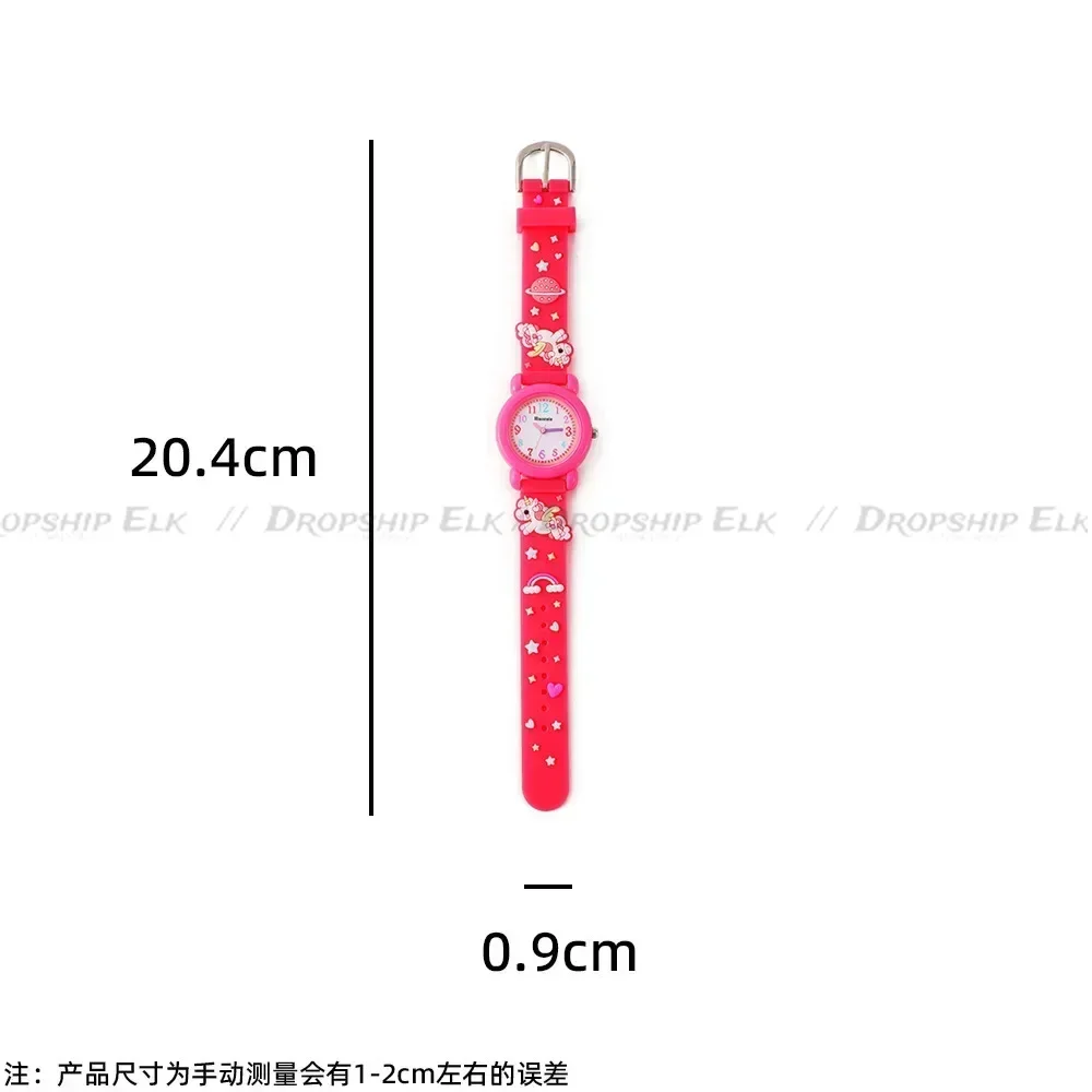 New Cartoon Children's Unicorn Watch Cute Girl Electronic Watches Student Quartz Watch Prize Gift Children's Watches