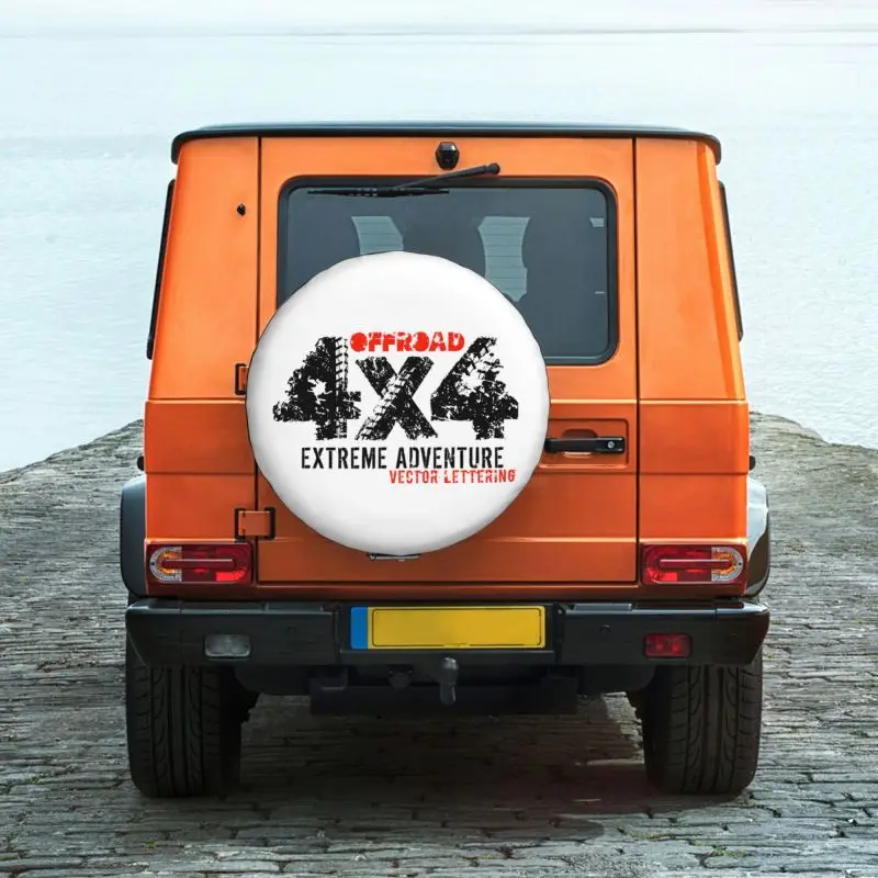 Nestandartní extrém off-road pneumatika obal 4WD 4x4 RV dobrodružství sport náhradních kolo ochránce pro Toyota přistát křižník prado 14