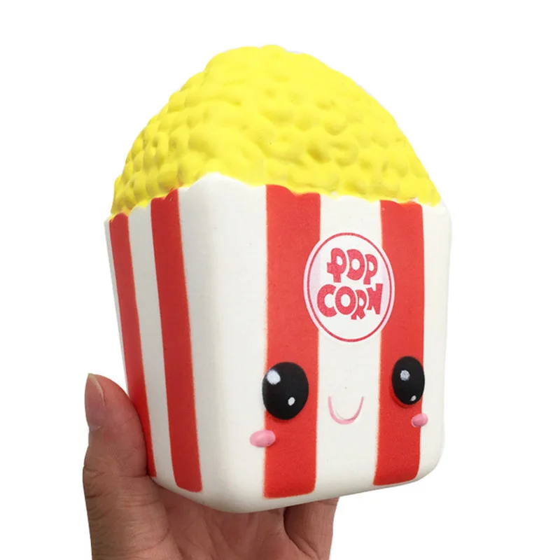 squishy pop corn Slow Rising Squeeze Toy Scented Stress Relief for Kid Fun Gift Toy