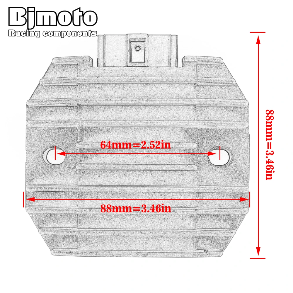 Voltage Regulator Rectifier for Yamaha YZF600 XP500 T-MAX 500 TDM850 FZR600 FZ6 FZ6N FZ6S V-STAR XVS400 DS400 YZF R1 YZF R6