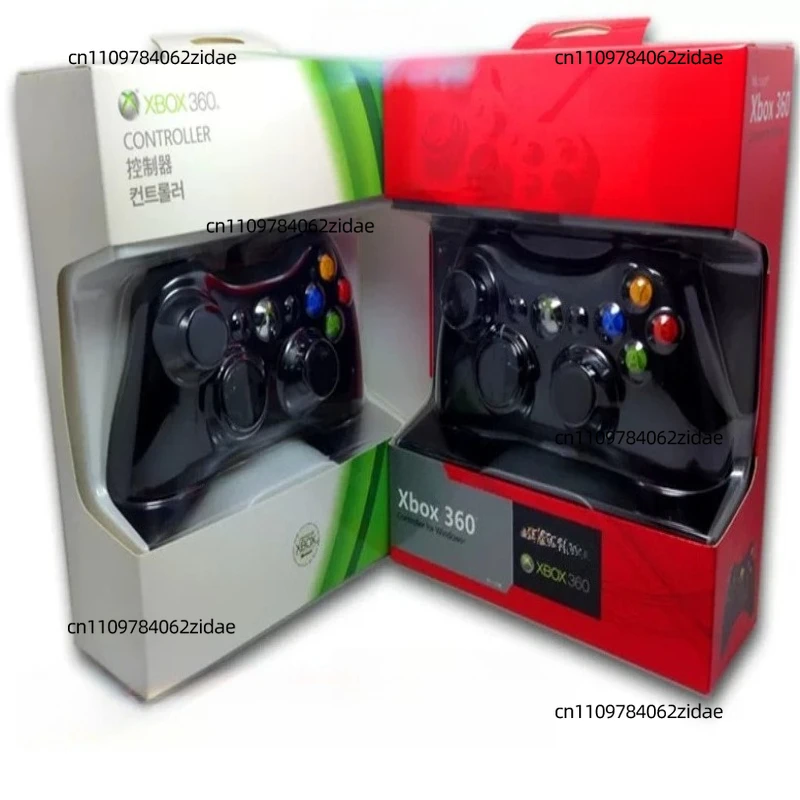 For New Xbox 360 Wired Controller USB Gamepad for PC Windows Dual Vibration Plug and Play Universal Joystick