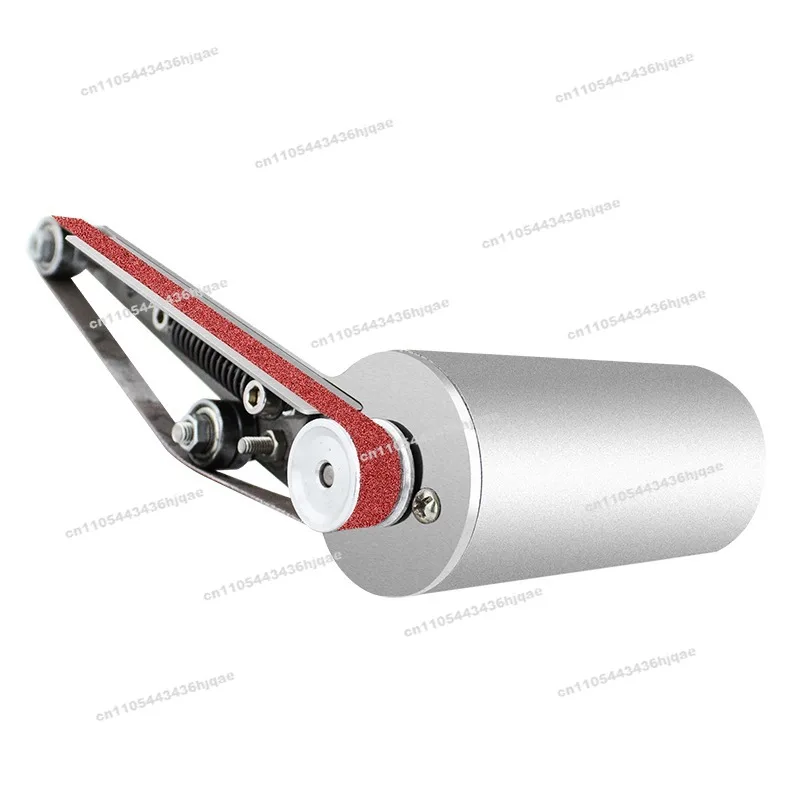 Small Mini Electric Belt Grinder DIY Knife Grinder Desktop Grinder Polishing Machine Edging Machine