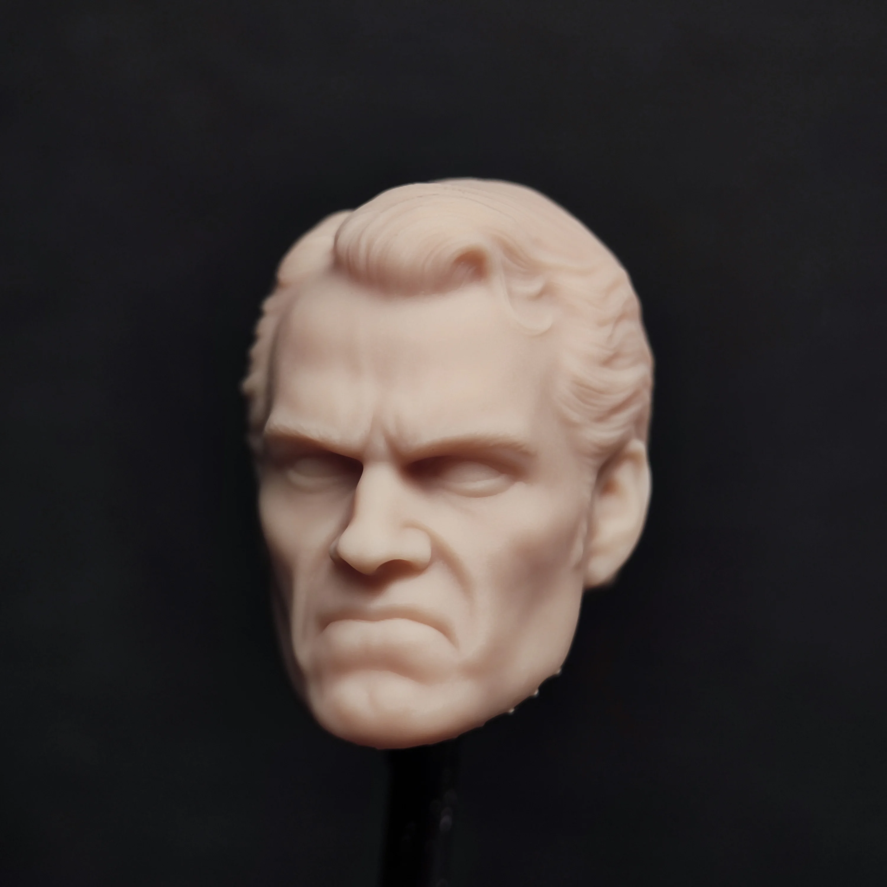 HL2049 DIY Customized 1/18 1/12 1/10 Scale Unpainted Head Sculpt for 3.75