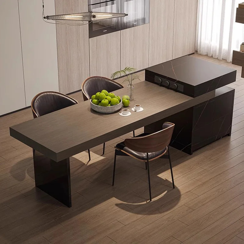 Luxury Modern Dining Table Kitchen Extending Extendable Restaurant Dining Table Designer Service High Muebles Office Furniture