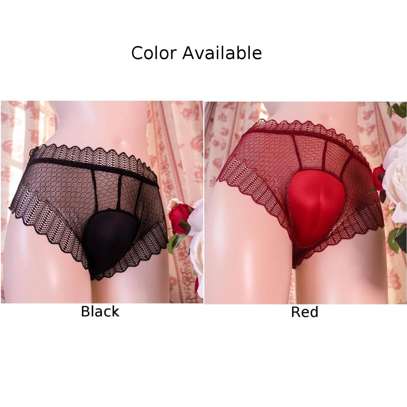 Mens Tie T Panties Hiding Gaff Panty T-Back Shaping Briefs Crossdress Underwear Transgender Undies Bulge Pouch G-string image 5