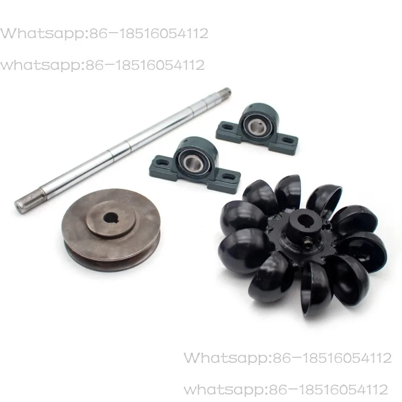 Low-Speed Hydraulic Turbine Generator Blades, Oblique-Impact Type with Bearing Housing