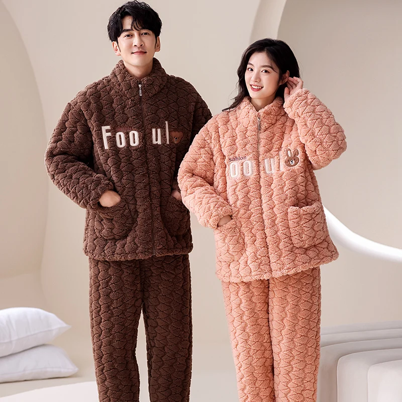 ensemble-de-pyjama-chaud-en-coton-a-3-couches-pour-couples-vetements-de-nuit-de-dessin-anime-mignon-pyjama-a-pince-pour-les-amoureux-femmes-et-hommes-hiver