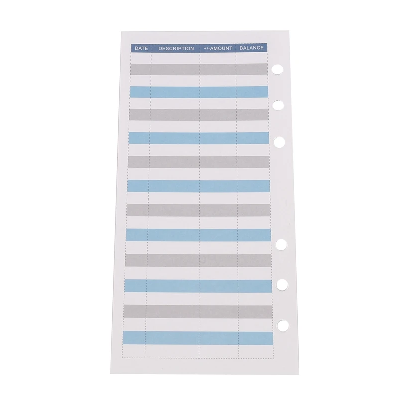 Envelopes do orçamento do dinheiro para o sistema do dinheiro, Envelopes do dinheiro para o orçamento do dinheiro, Folhas de seguimento da despesa, 12 PCes, 12 PCes